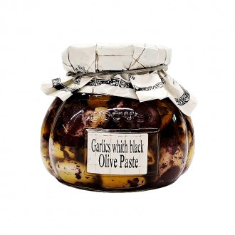 블랙 갈릭 인 올리브 오일240g (소비기한 26/12/31, 재고 소진 시까지 할인)