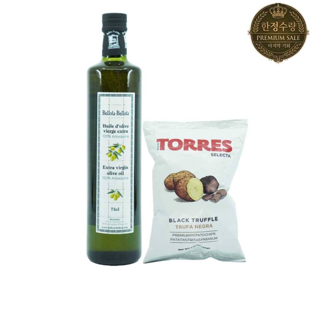 Bellota Friday 번들6 (소비기한: EVO750ml (26/04/25), 토레스칩(26/05/06))
